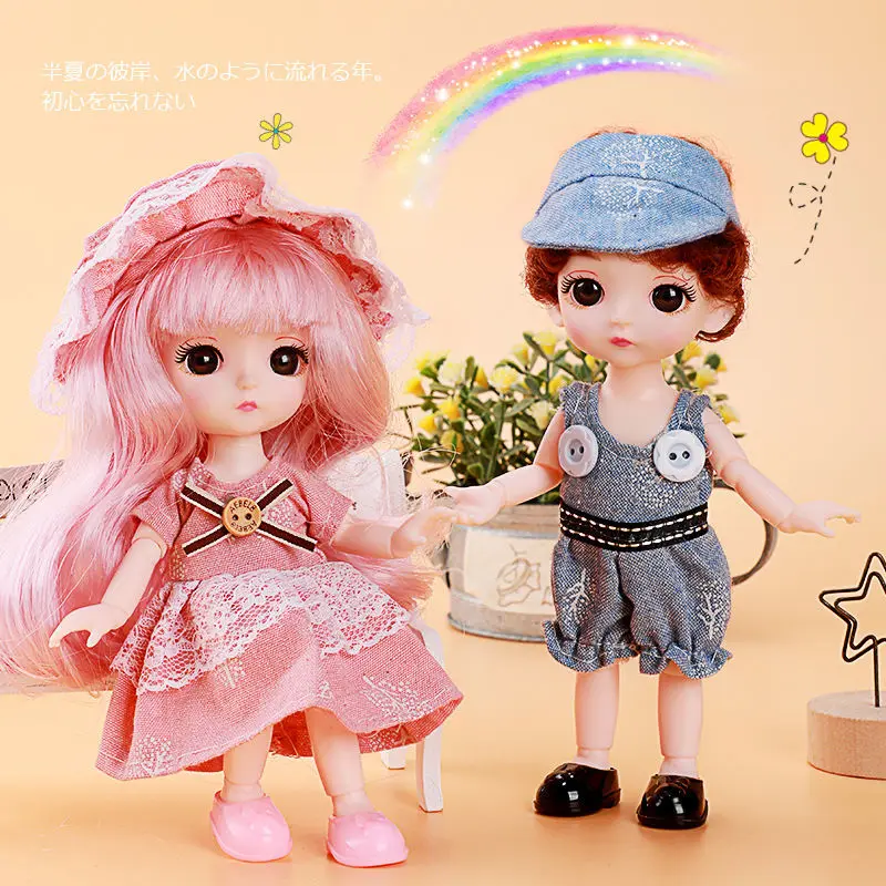 Куклы BJD 2/3 шт. 16 см 13 суставов модные куклы детская одежда обувь наряд