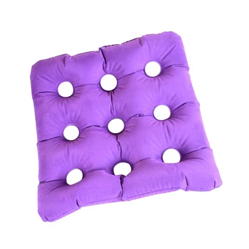 

Portable Air Inflatable Seat Cushion, Hemorrhoid Treatment, Bed Sores, Coccyx & Tailbone Pain Ease, Easy Inflation for Travel