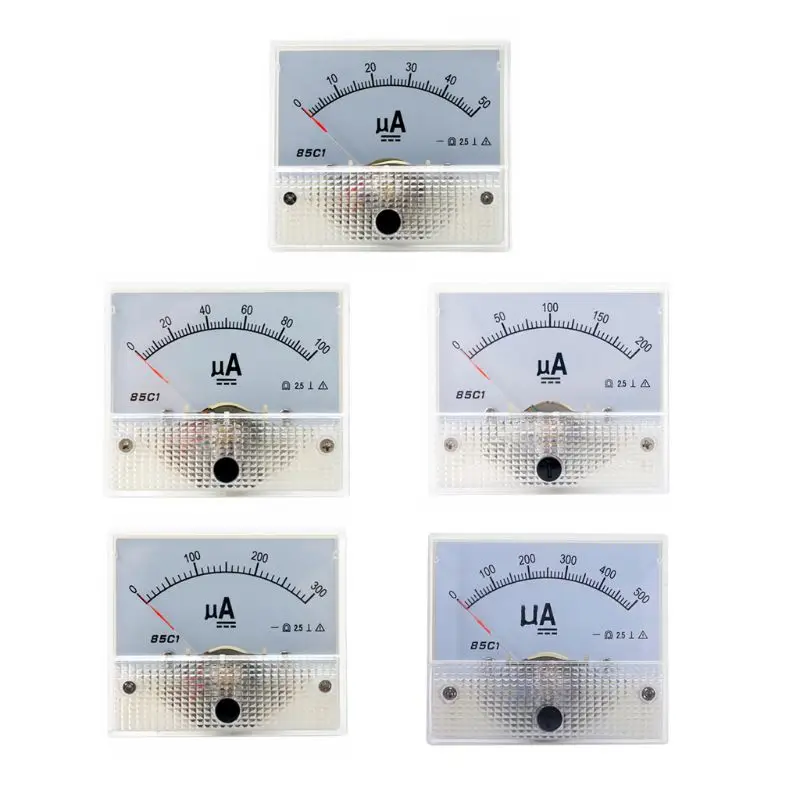 X-Dr DC 0-100uA Analog Panel Ampere Current Meter Ammeter Gauge 85C1-A c93c8f98661e1d11285a21f6984aeb54