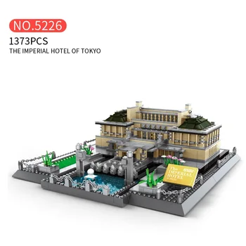 

1373pcs Imperial Hotel of Tokyo Building Blocks World Famous Architecture Miniature Model Bricks Toys for Children Adults Gifts