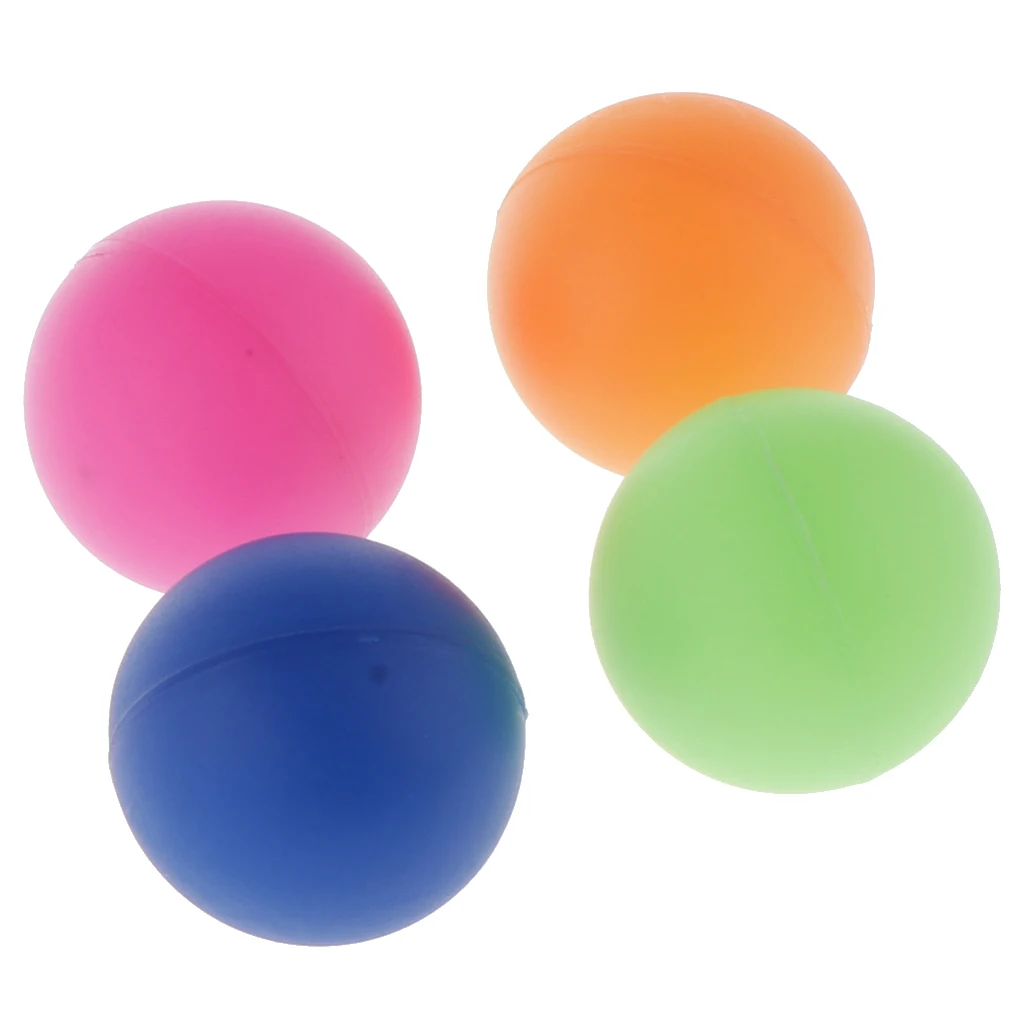 4Pcs Beach Table Tennis Balls Ball Pit Ocean Ball Baby Kid Swim Pool Pit Toys, with A Little Bounce