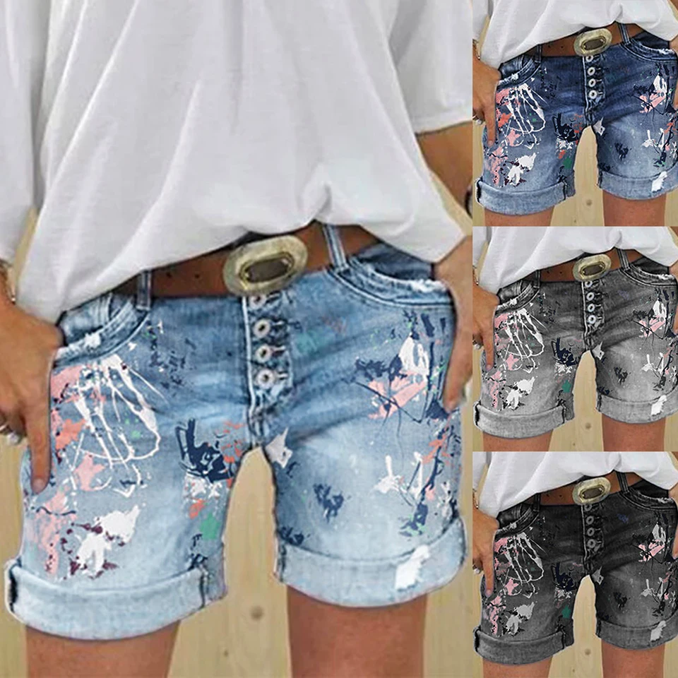 jean shorts plus