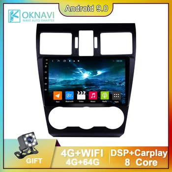 

OKNAVI Touch IPS Screen 9 Inch Android 9.0 Car Radio Stereo Video Player for Subaru Forester XV WRX 2012 2013 2014 2015 4G+WiFi