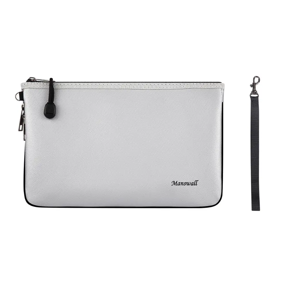

Fireproof Document Bags, Waterproof and Fireproof Bag with Fireproof Zipper for iPad, Money, Jewelry, Passport, Document Stora