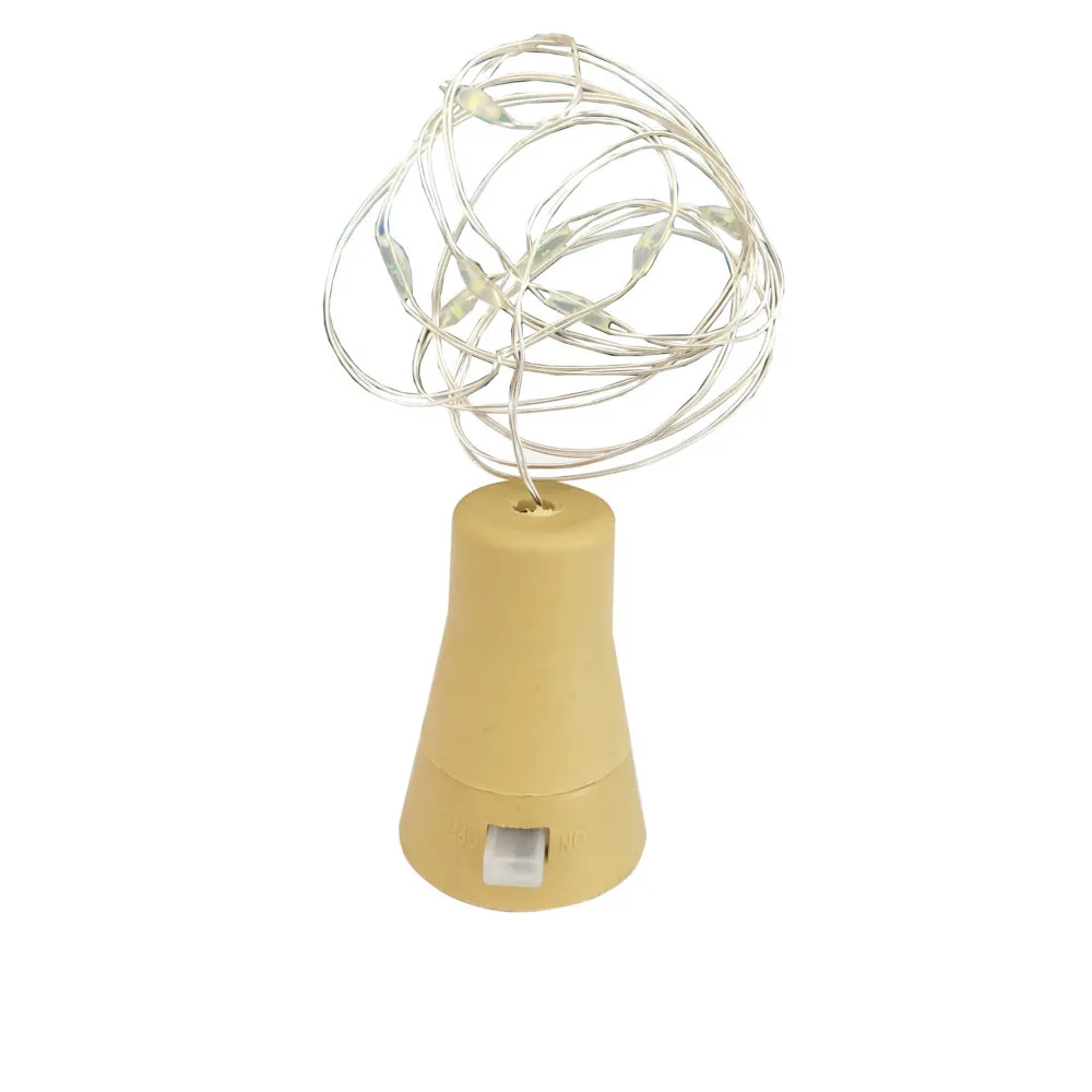 6 pcs per lot 10LED/15LED/20LED Garland Solar Wine Bottle Lights Fairy Lights Christmas Light LED Copper Garland Wire led light