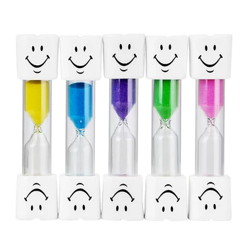 

NICEYARD Toothbrush Timer 3 Minutes Gift for Children Clocks Hourglasses For Brushing Kids Teeth Smiley Sand Timer