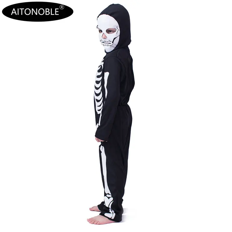 Aitonoble New Costume Kids Costume Supergir Dress Girl's Dress Hat Cosplay Halloween For Children All Saints' Day