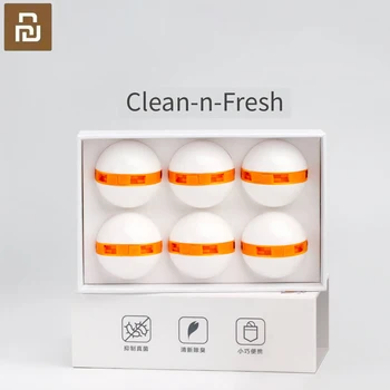 

Youpin Clean Fresh Shoe-s Deodorant Dry Deodorizer Air Purifying Switch Ball Shoe-s Eliminator 6Pcs for Home Shoes