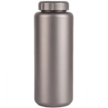 

1050Ml Camping Outdoor Household Capacity, Large Titanium Kettle Tableware, Lightweight Large Water Bottle, Water Glass Picnic
