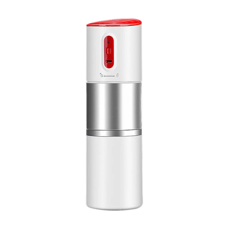 

Filter Coffee Machine,Portable Electric Coffee Machine USB Charging Coffee Grinder One-Button Operation Travel Outdoor Coffee Ma