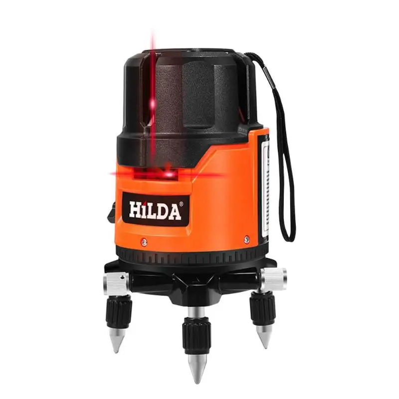 

Level Measuring Instruments High Precision 5-lines 3D Red Beam Laser Level Meter Leveller Instrument 2019