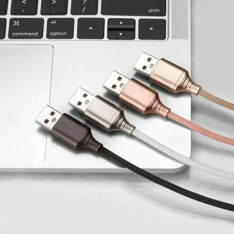 Светодиодный кабель Micro USB 3 А для быстрой зарядки, Кабель Microusb для samsung/Xiaomi/iphone Android, провод для мобильного телефона