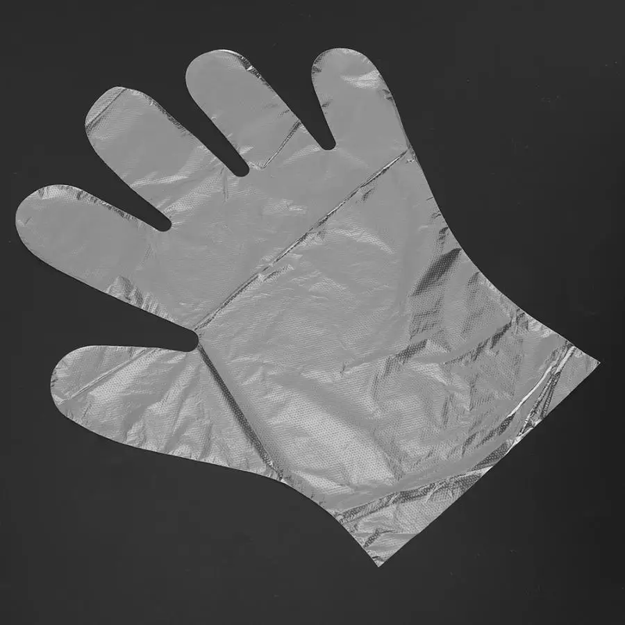 280 шт Универсальные пластиковые одноразовые перчатки бытовые чистящие средства для кухни Утепленные Перчатки Версия