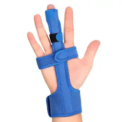 Adjustable Trigger Finger Splint with Steel Corrector Wrist Brace Support Immobilizer Treatment for Sprains Pain Relief Injuries