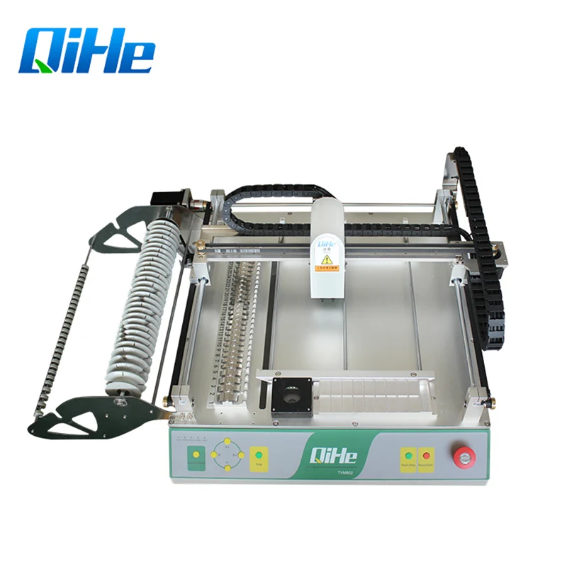 Низкая стоимость Малый SMT Pcb машина высокая точность pick and place Machine две головки machine