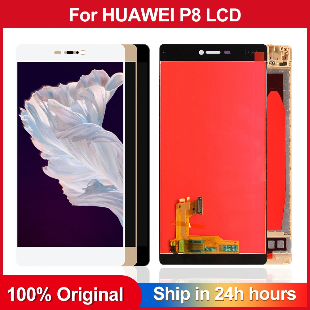 5 2 Оригинальный ЖК дисплей для HUAWEI P8 сенсорный экран Замена с рамкой GRA L09 gra l09
