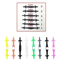 12 шт. инновационные шнурки акулы эластичные силиконовые свободные шнурки для светящихся спортивных повседневных шнурков для мужчин и женщин взрослых детей