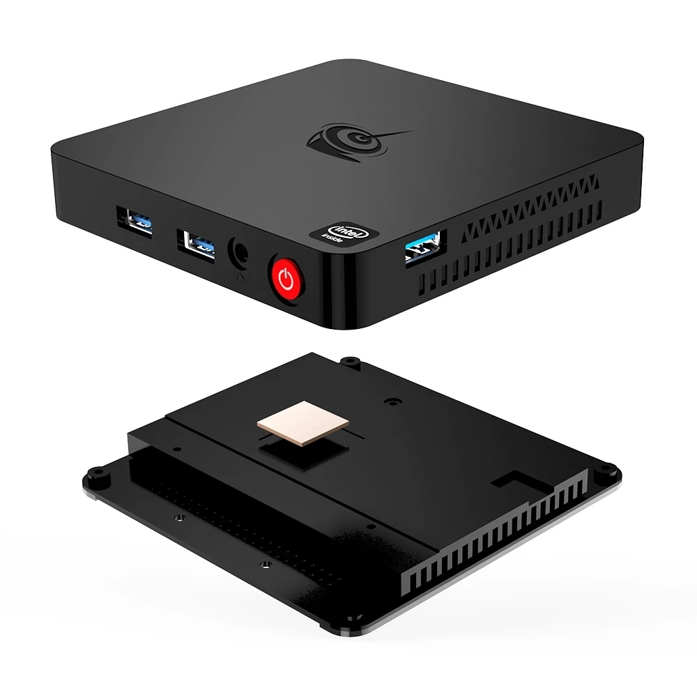 Beelink T4 Windows10 Мини ПК 4 Гб RAM 64 ROM Atom X5 Z8500 2 4G/5G WIFI 1000M BT4.0 USB3.0 HD MI DP дисплей Windows