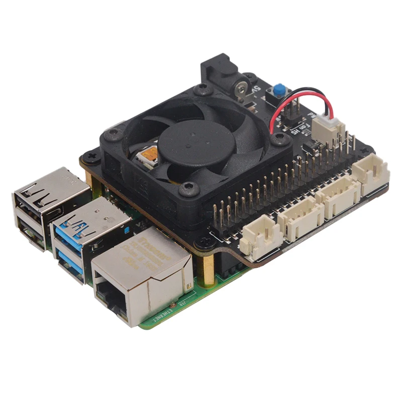 New X735 V2 0 Power Management Board Temperature Control Fan For Raspberry Pi 4 3B 4