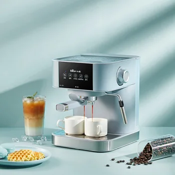 

Bear Italian Coffee Machine KFJ-A15L1 Home Office Can Play Milk Foam Microcomputer Single and Double Cups Optional