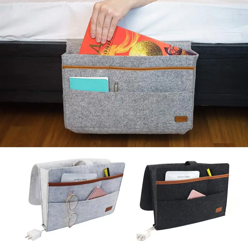 Remote Control Hanging Caddy Bedside Couch Storage Organizer Bed Holder