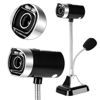

F20 Digital Camera Computer Webcam HD USB Video Webcam Camera Usb Integrated Microphone Live Video Teaching For PC / Laptop