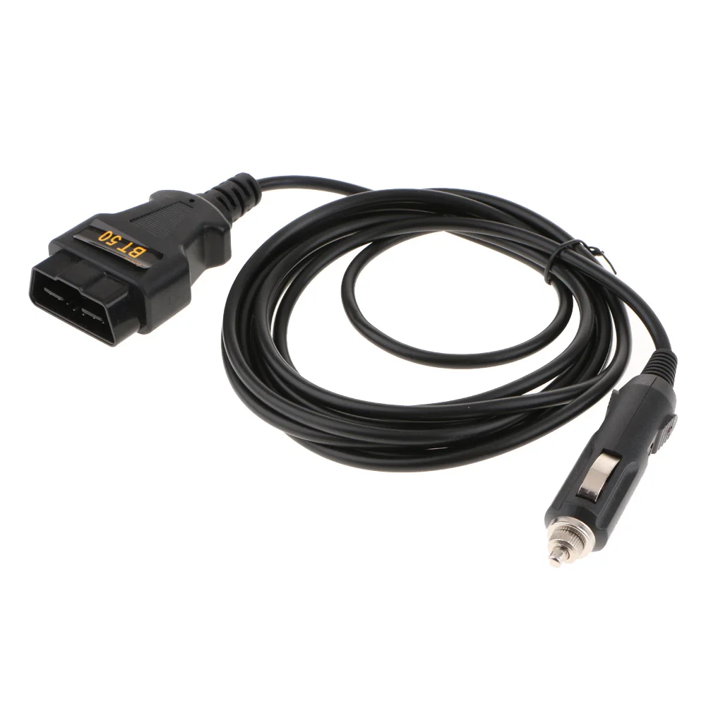 Car Part 12V OBD2 OBDII ECU Memory Saver Emergency Power Supply Cable Wire
