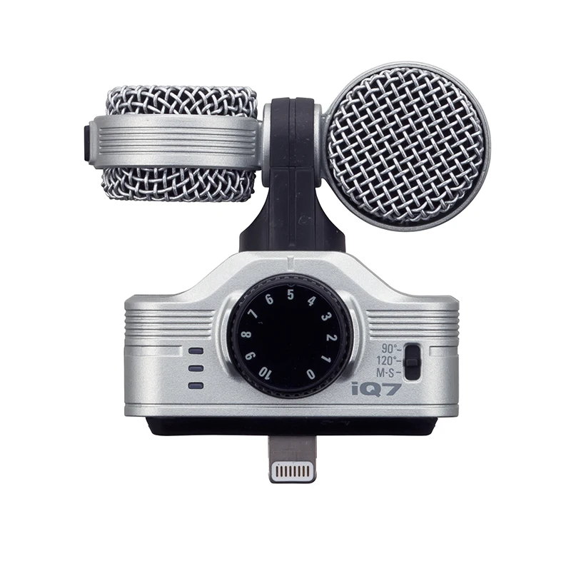 PROD 4000927491398 Original ZOOM iQ7 mid-side stereo condenser
recording microphone for the iPhone iPad and iPod Touch no need to drive