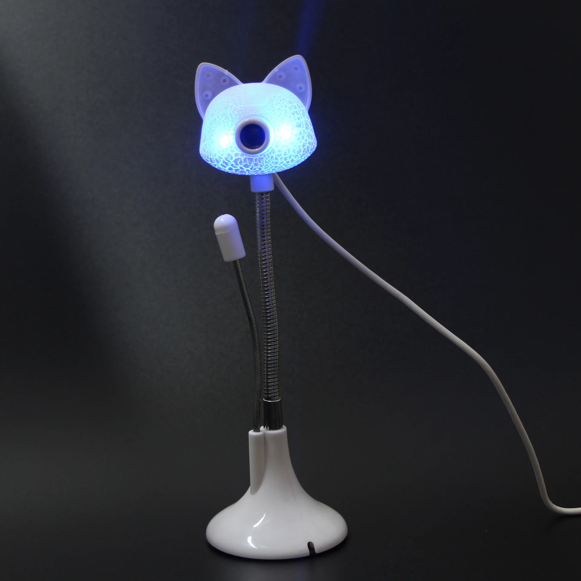 

Wholesale New Style High-definition Free Drive with Colorful Light USB Computer Camera Video Digital Tapes Mi Webcam