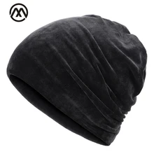 Модная зимняя хлопковая шапка со стразами Женская зимняя шапка уличная теплая вязаная шляпа элегантная шляпа бархатная утепленная Лыжная Шапка в горошек теплая зимняя шапка