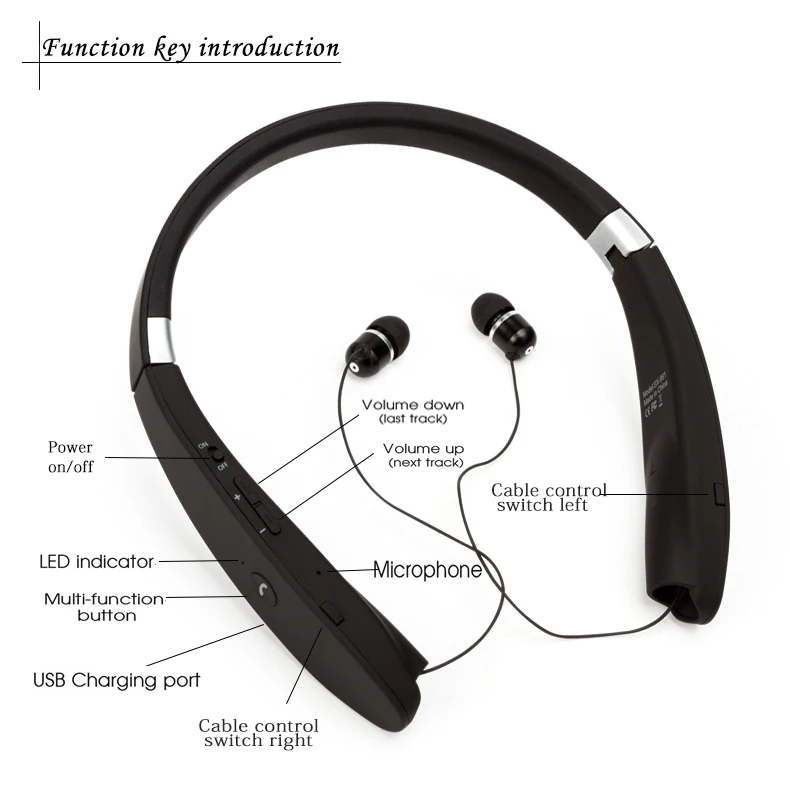 fone de ouvido bluetooth com microfone