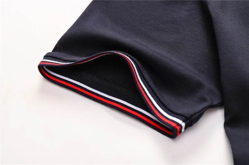 TACE&SHARK Casual Shark Flag Embroidery Short Sleeve Polo Shirts Fashion White Dark Blue Camisa Polo Homme Men Clothing Plus 19 Hf478ea96cd1743059a8b1b46a914acaaO