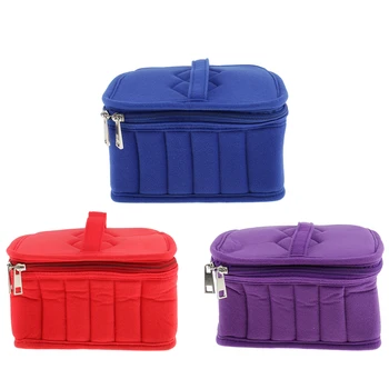 

30-36 Slots Essential Oil Carrying Case Holds 5ml 10ml 15ml Aromatherapy Bottles Shockproof Organizer Bag for Carrying Traveling