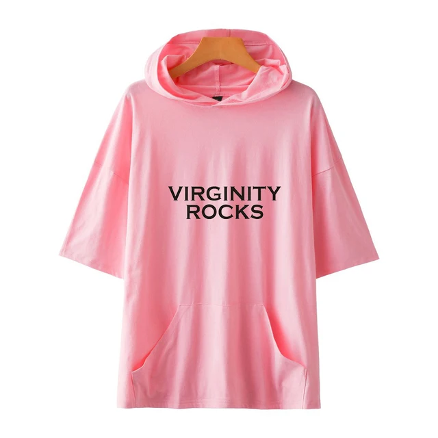 Virginity Rocks Clothes Fashion Hooded T-shirts 5