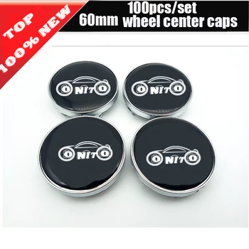 

2.36" 6cm 100PCS Alloy Chrome White blue Car wheel center hub caps Emblem Badge 60mm Wheel cover E46 E39 E90 E60 E36 F30 F10 E34
