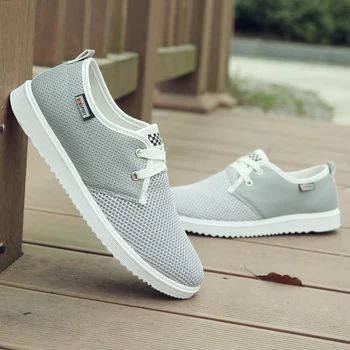 

New Style Cloth Shoes Men's Lower-cut Casual Shoes Flat Shoes MEN'S SHOES Breathable Canvas Shoes Breathable mens shoes