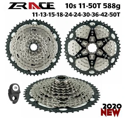 Кассета для велосипеда zracing 8 9 10 11 скоростей MTB велосипед freewheel 11-42 T/11-46 T/11-50 T/11-52 T для SHIMANO ALIVIO/DEORE/SLX/XT - Цвет: 10S 11-50T