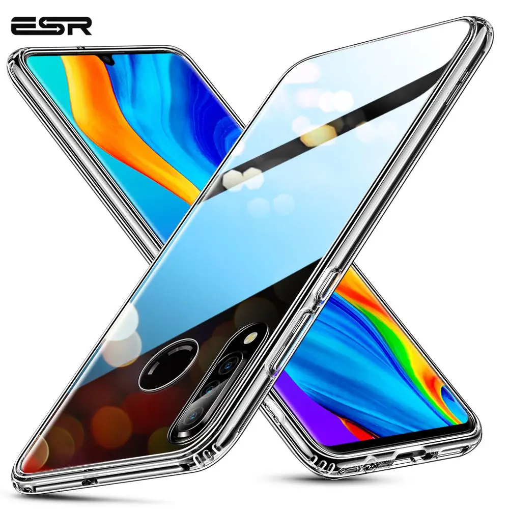 Стеклянный чехол ESR для телефона Huawei P20 P30 P40 Pro Lite из закаленного стекла Mate 20 Mate30 Honor