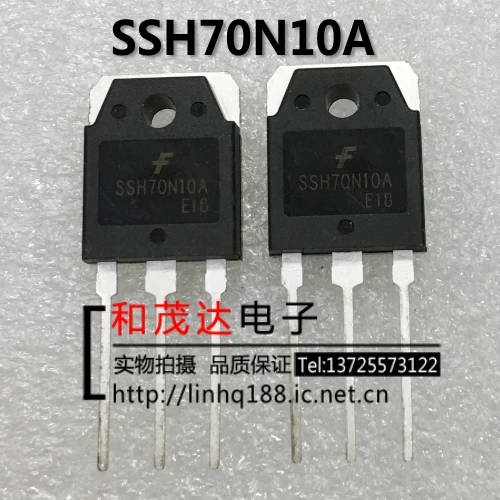 2 шт./SSH70N10A TO-3P 100V 70A