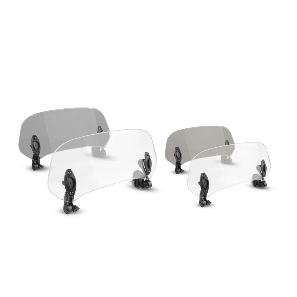  Motorcycle Windshield Adjustable Windscreen Extension Wind Deflector Unversal Decals For Honda CBF1