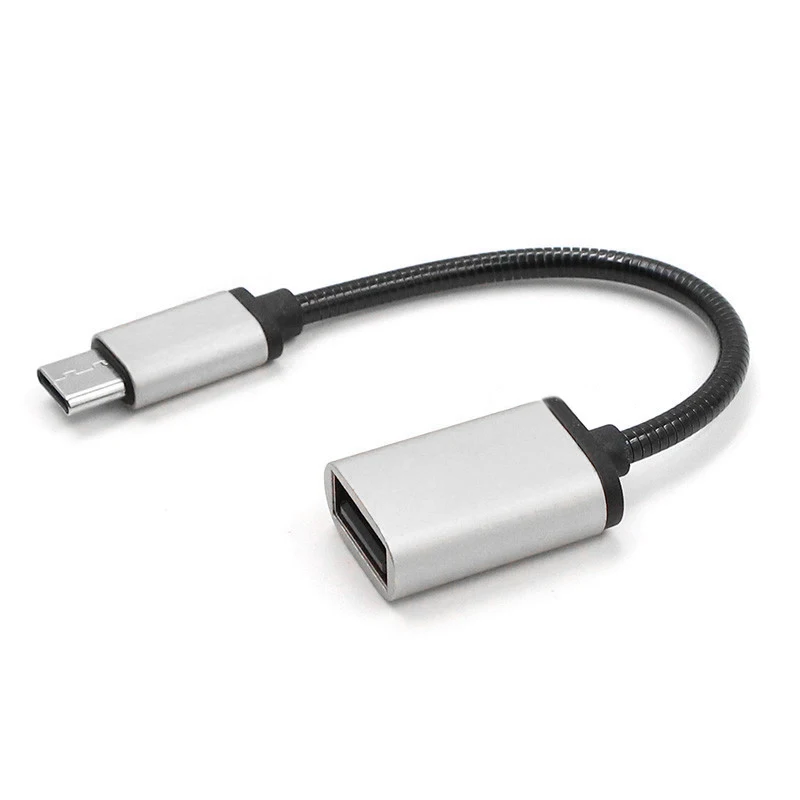 Connector Adapter Cable Converter 18cm Type-C to USB2.0 Hose Connection For Huawei P10/Samsung S8 Useful
