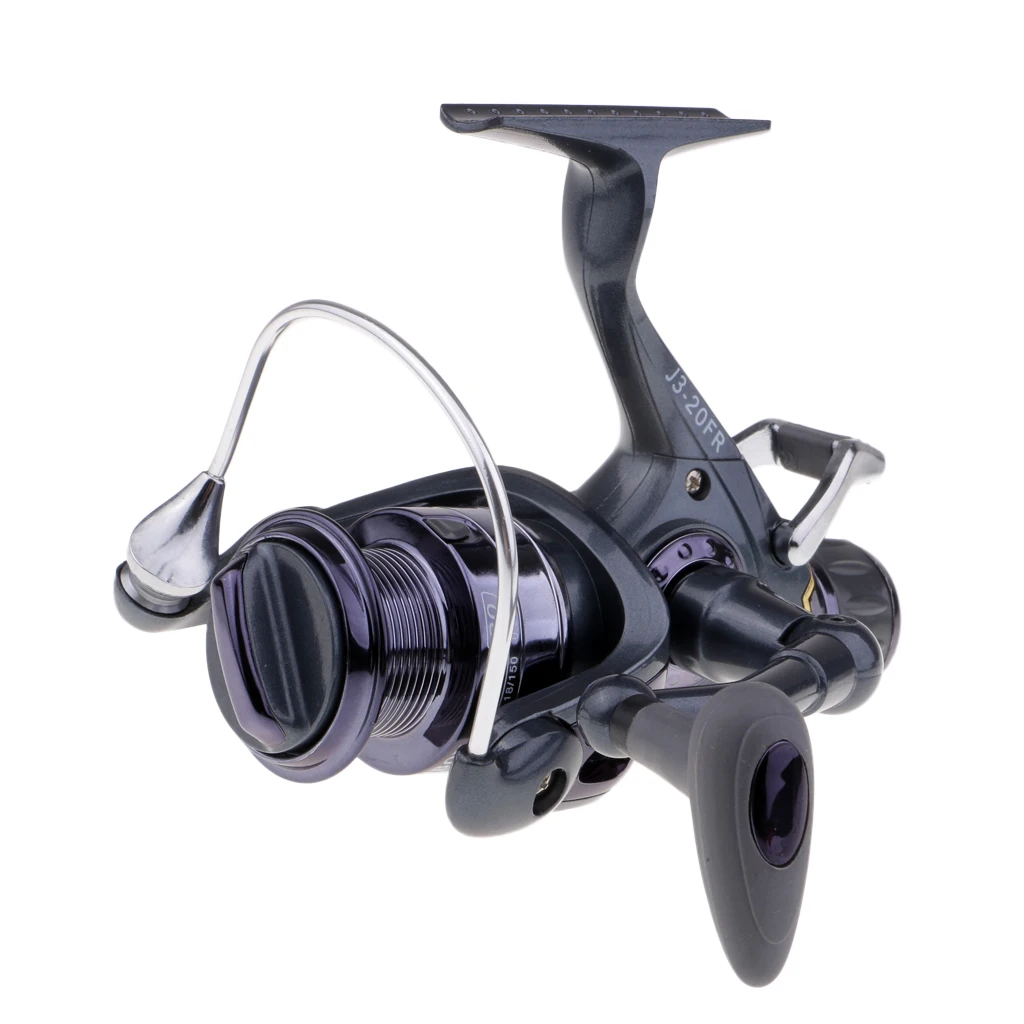 Carp Fishing Spinning Reel with Front and Rear Double Drag Brake System 3BB Left Right Interchangeable for Saltwater Freshwater