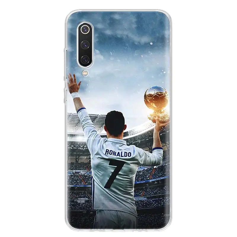 CR7 Криштиану Роналду крышка чехол для телефона для Xiao mi Red mi Note 8 Pro 8A 7 7A 5 5A 6A 4X S2 K20 mi 5X6X9 8 CC9 F1 корпус под плетенную сумку - Цвет: TW108-9