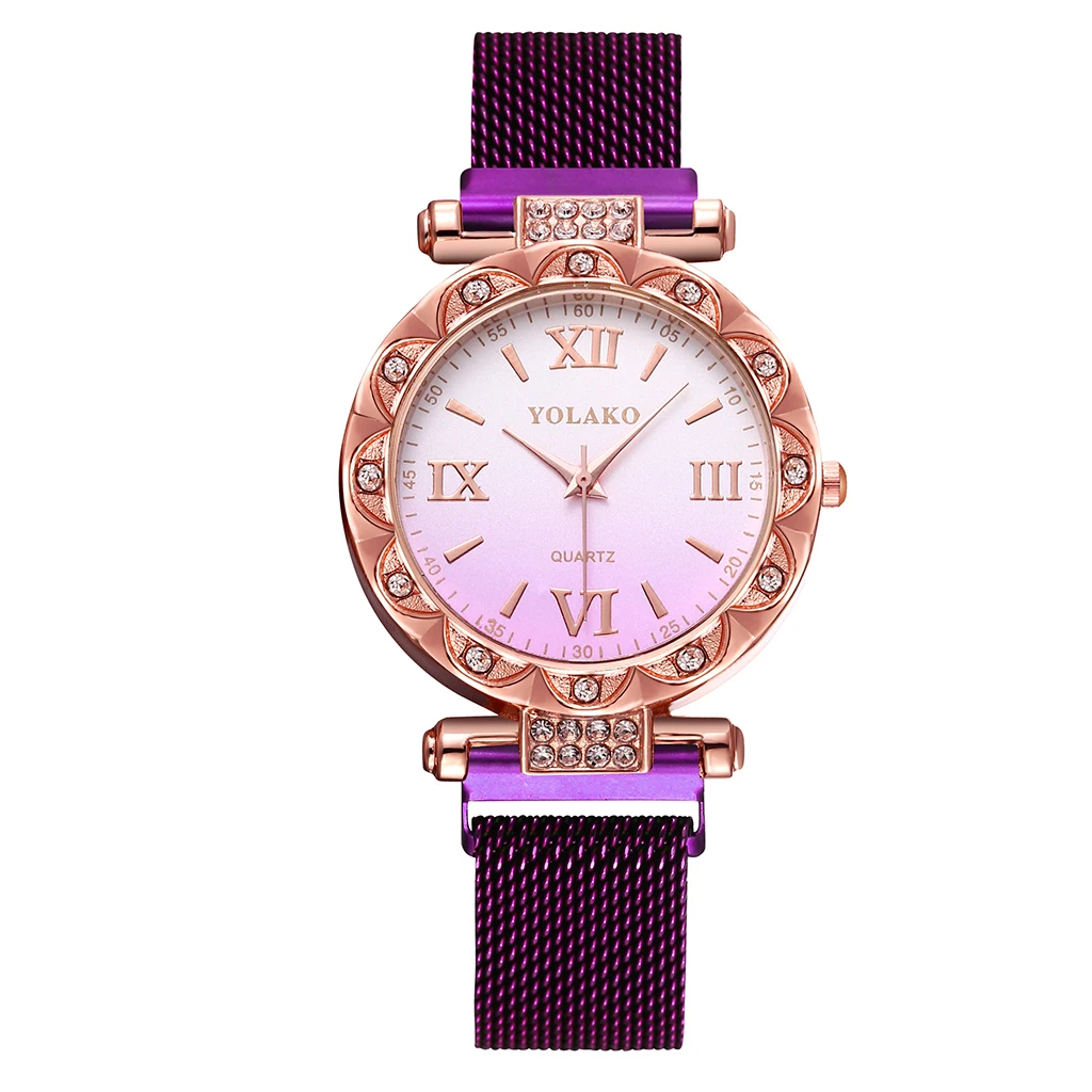 Роскошные Брендовые женские часы магнитные часы Женские кварцевые наручные часы модные женские наручные часы reloj mujer relogio feminino