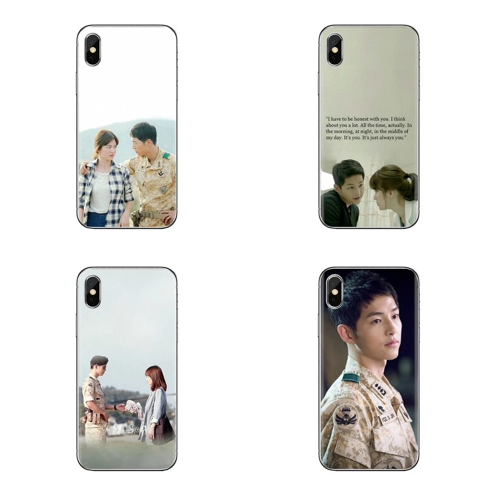 For Xiaomi Mi4 Mi5 Mi5S Mi6 Mi A1 A2 5X 6X 8 9 Lite SE Pro Max Mix 2 3 2S Soft Shell Covers Song kdrama Yoo Si Jin of the sun |