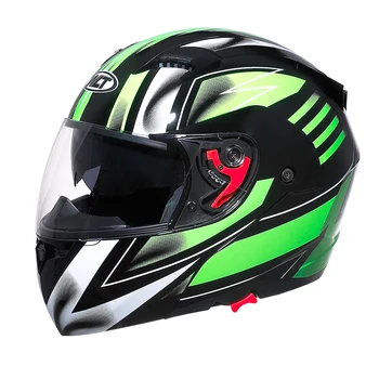 

2020 Racing Motocross Helmets Modular Full Face Dual Lens Helf Motorcycle Helmet DOT Helm Safe Flip Up Cascos Moto Motorbike