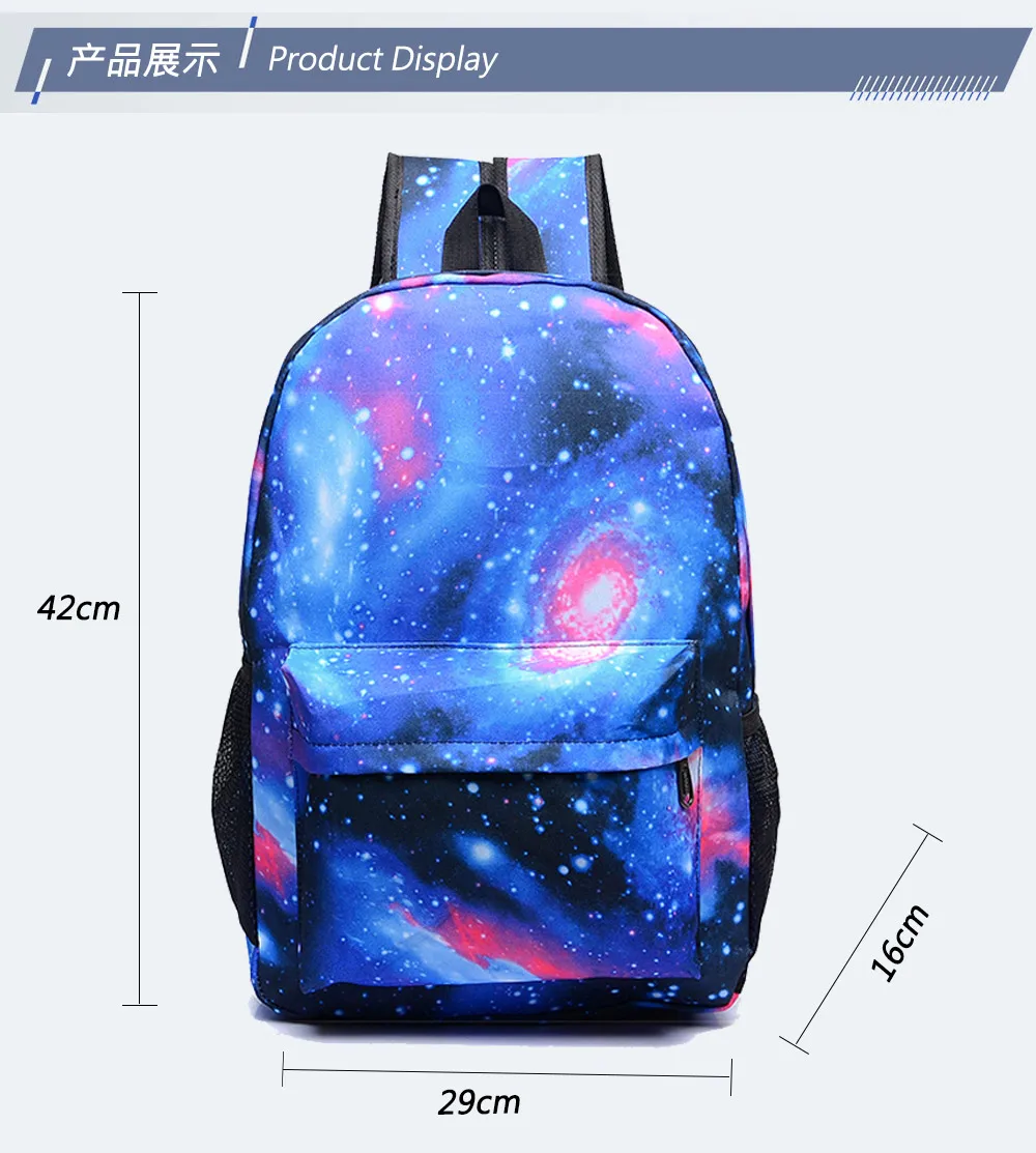 mochila sacos de escola para meninas menino