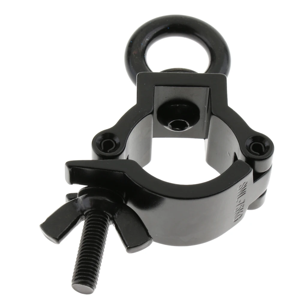Heavy Duty 75kg Stage Light Hook Clamp Fit 32mm-35mm OD Tubing Pipe 11x3cm