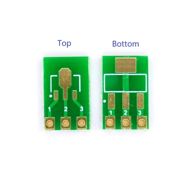 

SOT89 to DIP sot223 to SIP3 SMT Adapter pcb board