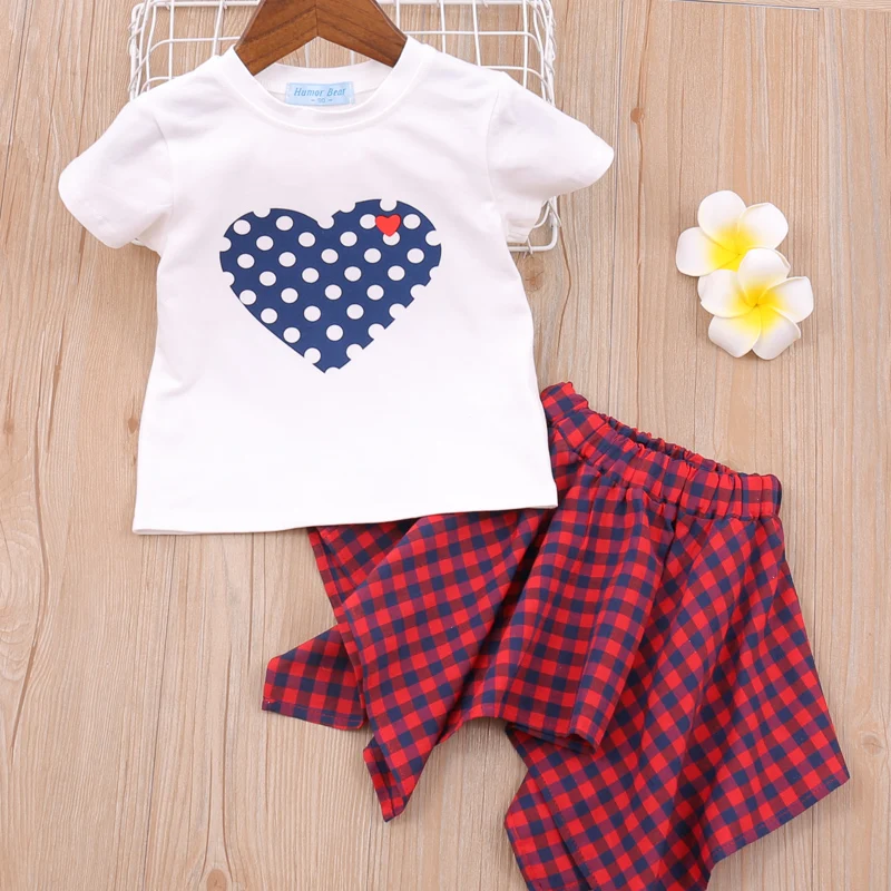 Kids Girls Clothing Set Sleeveless Outfits